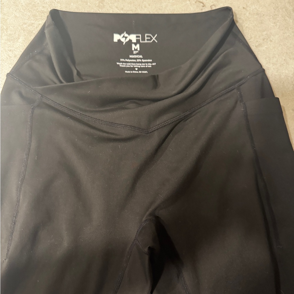 POPFLEX Midnight Black Leggings